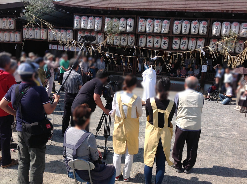 2015年湯立神事
