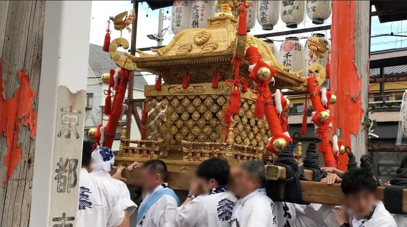 2025年お神輿入場