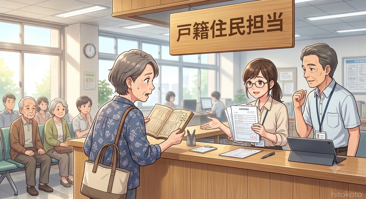 今日も区役所で先祖調べ…？　アイキャッチ画像