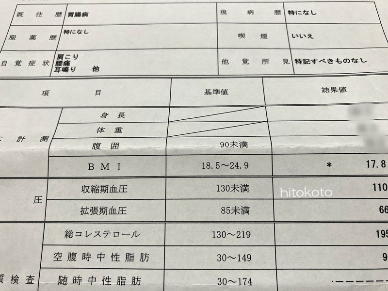 身長体重